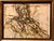 WEISBUCH, Claude. Oil on Canvas "Clown a la Colerette" 1961. Signed lower right, further signed, titled and dated verso....
