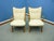 1950s Set of Cherry Wingback Armchairs, 1950s For Sale - Image 5 of 16