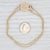 Gemstone Information: - Cultured Pearls - Size - 2- 2.5 mm Cut - Round Bead Shape Color - White Metal: 14k Yellow Gold...