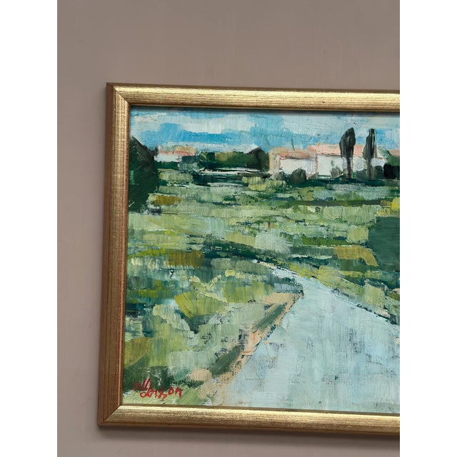 Olle Larsson, Path, 1960s, Oil on Panel, Framed For Sale - Image 11 of 18