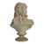 Italian Classical Carved Alabaster Bust of a Maiden With Flowers by P. Bazzanti For Sale - Image 4 of 13
