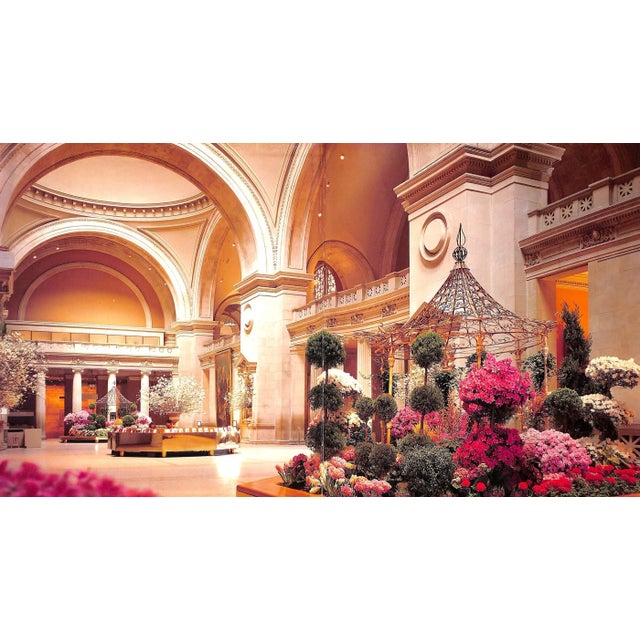 "A Bouquet From the Met" 1998 Plumb, Barbara Chairish