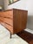 Vintage 1950s Mid Century 9-Drawer Walnut Lowboy Dresser by Stanley For Sale In Houston - Image 6 of 12
