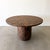 1970s 1970s Mid-Century Modern Round Burlwood Pedestal Dining Table For Sale - Image 5 of 10
