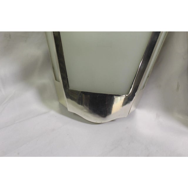 Custom designed Sconces in a Mid-Century style after ( Alan Adler) type. All solid brass construction and with a hi-...