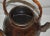 Antique Gilt Inlay Rosewood Kettle or Teapot With Butterflies and Flowers, 19th Century For Sale - Image 9 of 13