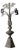 18th Century French Zinc Finial For Sale