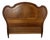 Antique French Walnut Double Bed Carved Headboard For Sale