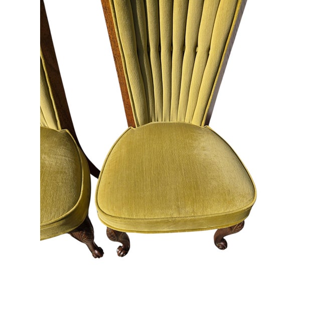 1970s 2 Enkeboll La Condesa Oak High Back Spindle Side Chairs Spanish Mediterranean For Sale - Image 10 of 18
