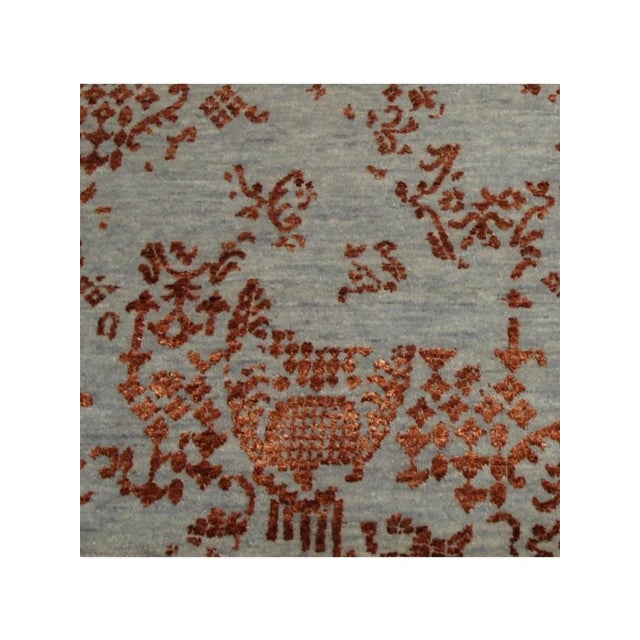 Transitional Handwoven Transitional Area Rug 10x14 For Sale - Image 3 of 12
