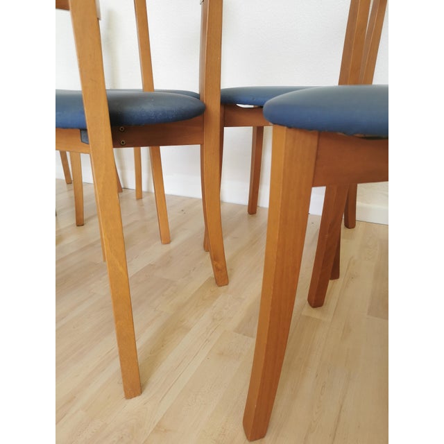 Vintage Dining Chairs from Calligaris, 1990s, Set of 7 For Sale - Image 15 of 18