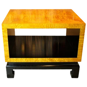 20th Century Japanese Cube Form End Table