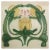 Ceramic Glazed Art Nouveau Relief Tile from Helman House For Sale - Image 7 of 7
