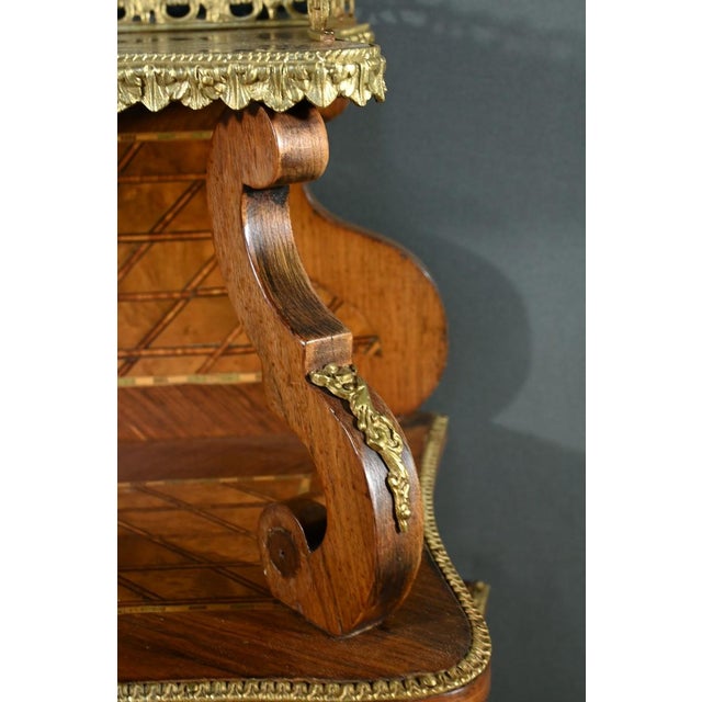 2nd Part 19th Century Tiered Desk For Sale - Image 9 of 18