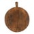Antique European Round Carved Breadboard - Large II For Sale