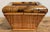 Chinoiserie Vintage Scorched Bamboo and Cane Planter For Sale - Image 3 of 7