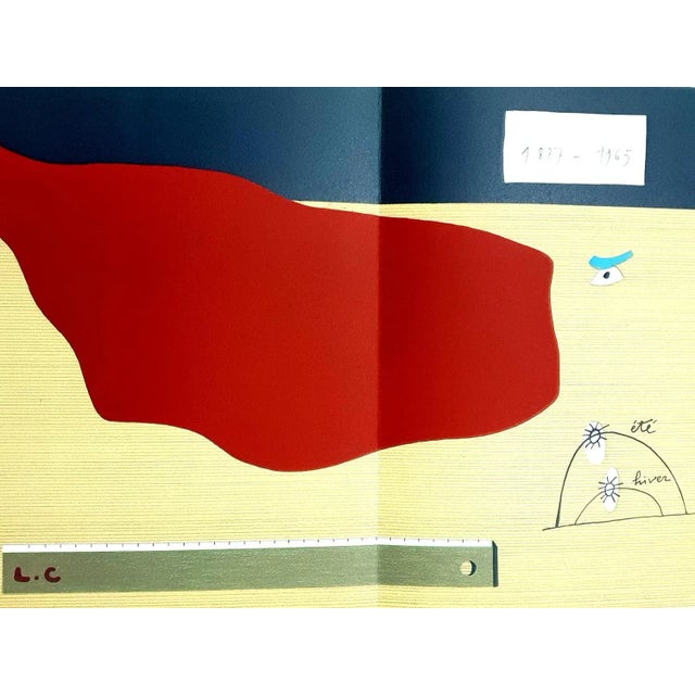Eduardo Arroyo - Homage to Le Corbusier - Original Lithograph 1984 Conditions: excellent Edition: 495 Dimensions: 37,3 x...