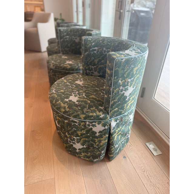 2020s Society Social Queen Barrel Back Lounge Chairs For Sale - Image 5 of 8