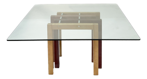 Vintage Dining Table in Veneered and Lacquered Wood by Giovanni Offredi, 1990s