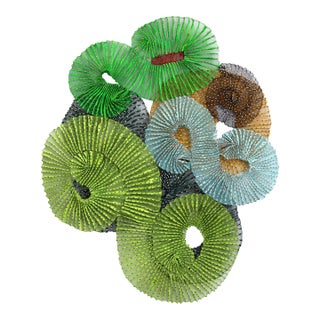 Combahee 3 Sisters - Original Large Three-Dimensional Abstract Metal Wall Sculpture For Sale