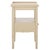 Araminta 1 Drawer Accent Table in Sand For Sale - Image 9 of 10