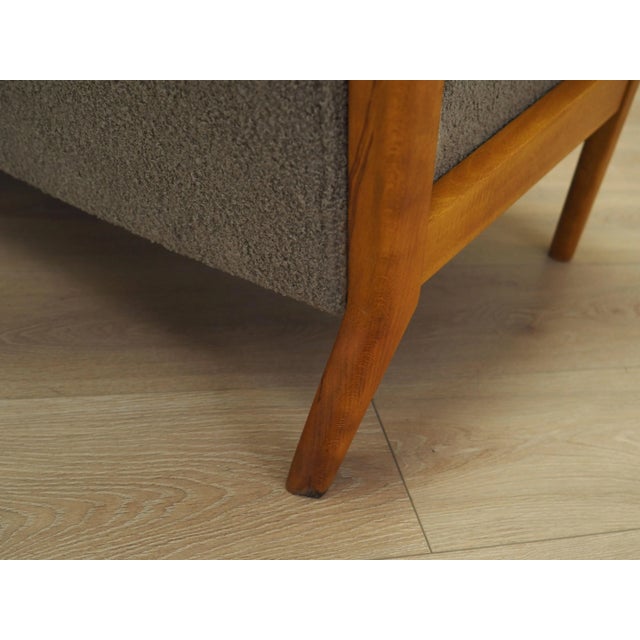 Wood Beech Sofa by Soren Hansen for Fritz Hansen, 1960s For Sale - Image 7 of 15