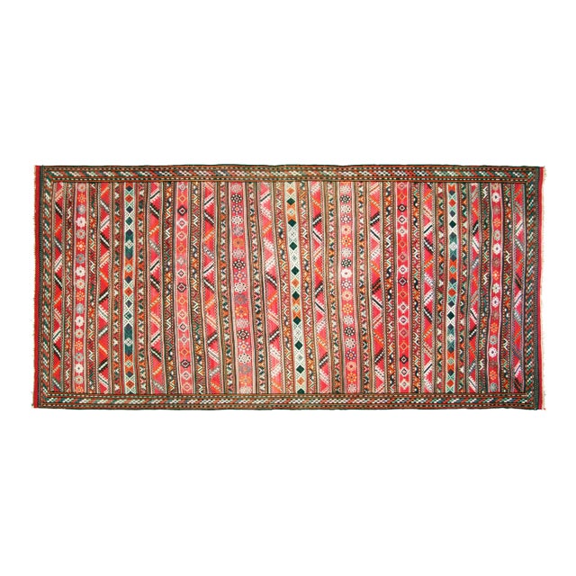 1960s Persian Kilim For Sale