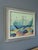Mid-Century Modern Mid-Century Modern 'Shoreline Colour' Vintage Original Abstract Coastal Landscape Oil Painting, Framed For Sale - Image 3 of 12