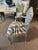 1990s Zebra Armchair For Sale - Image 4 of 6