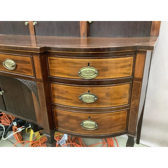 Wood George III Scottish Mahogany Sideboard Buffet Server For Sale - Image 7 of 12