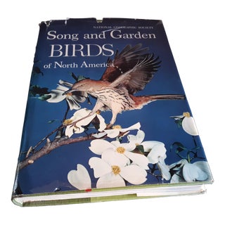 1960s Song and Garden Birds of North America National Geographic Society With Dust Jacket For Sale