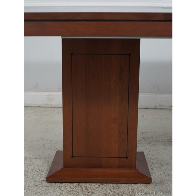 74-144 Inch Solid Cherry American Made Conference Room Table, Boardroom Table For Sale - Image 10 of 16