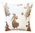 African Pottery Women Jacquard Cushion Cover For Sale