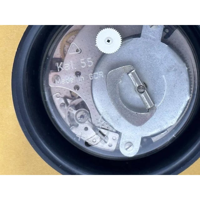 Mid-Century German Clock from Glashütte, 1970s For Sale - Image 9 of 13