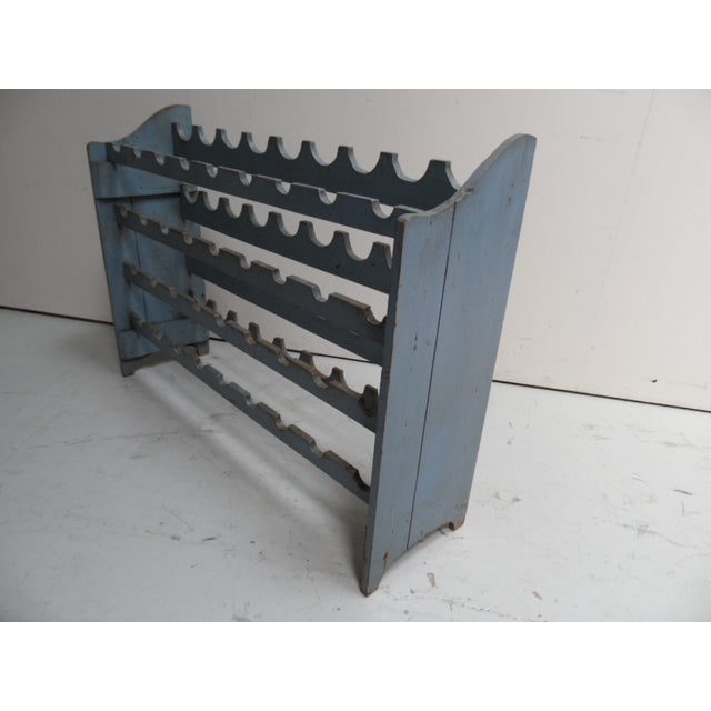 Wood Vintage Wooden Wine Rack, 1890s For Sale - Image 7 of 10