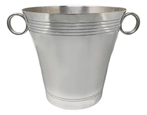 Vintage French Art Deco Champagne or Ice Bucket by Udner, 1930s