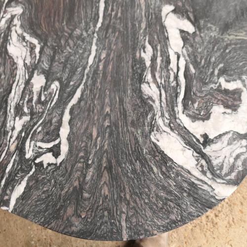Cipollino Marble Coffee Table For Sale - Image 5 of 16