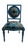 French Laquer Painted Side Chair For Sale