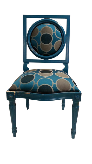 French Laquer Painted Side Chair