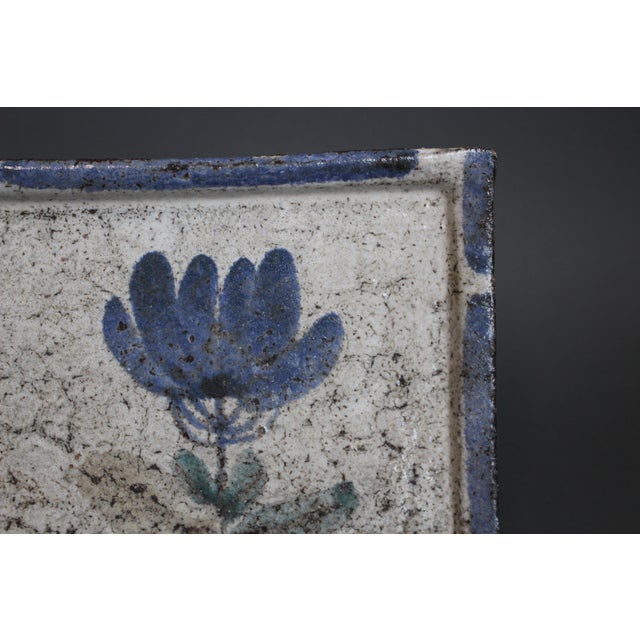 Vintage French Ceramic Tray by Gustave Reynaud, 1960s For Sale - Image 9 of 13
