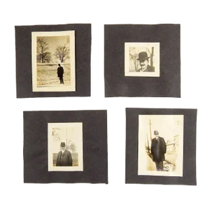 Early 20th Century A Man & His Hat Photographs - Set of 10