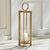 Impressive scale and modern in form, this lantern makes a big impression. With a footed detail to elevate your candle, and...