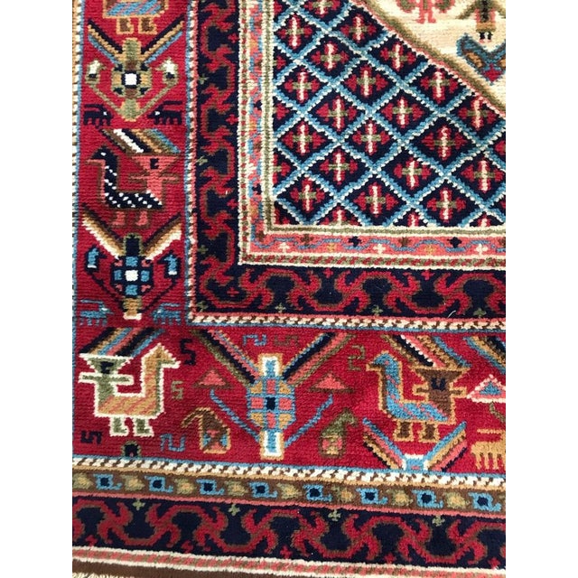 Vintage French Shiraz Rug, 1950s For Sale - Image 3 of 16