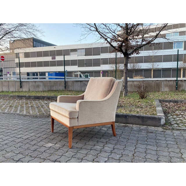 Textile Mohair Lounge Chair by Rudolf Glatzel for Kill International, 1960s For Sale - Image 7 of 15