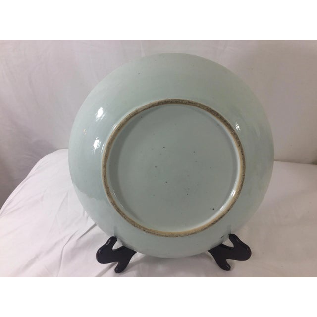 Ceramic 19th Century Mandarin Platter For Sale - Image 7 of 8