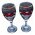 2000s Franciscan Apple Wine Goblets- Set of 2 For Sale