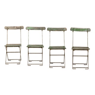 Garden Chairs, 1900, Set of 4 For Sale