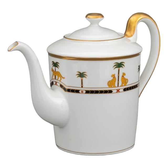 Christian Dior "Casablanca" Porcelain Teapot For Sale