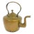 Mid 1800s All Brass Antique Kettle For Sale