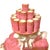 Antique Carl Thieme Dresden Pink Porcelain Cherub Cigarette Holder / Flower Frog Vase For Sale - Image 13 of 14